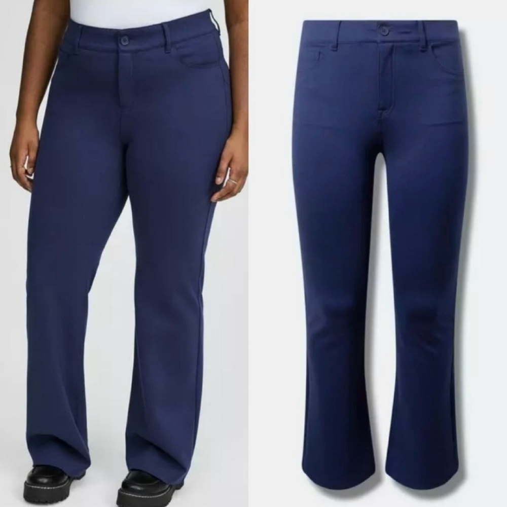Torrid Studio Ponte Pants- Blue